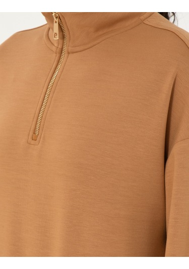 Pierre Cardin Kadın Camel Elbise Örme 50308116-vr015 Camel