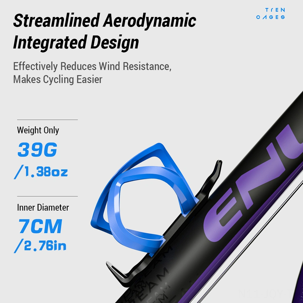 Youmex Bisiklet Su Flas Holderı, Yol Ve Dağ Bisikletleri İçin Evrensel, Hafif Ve Sağlam, Siyah, Polikarbonat Ve Cam Karbon Fiber, 39g Siyah