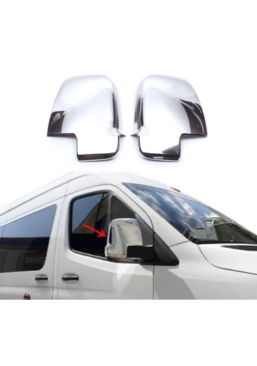 Mercedes Sprinter W907 Abs Krom Ayna Kapağı 2 Prç 2018 Ve Üzeri
