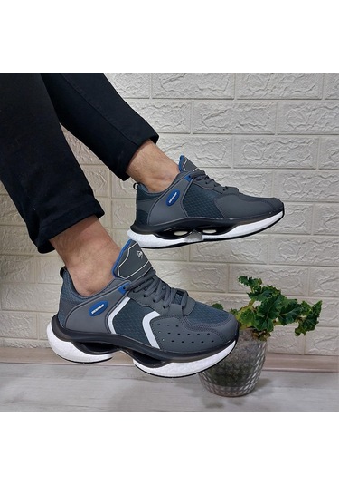 Dunlop 2401 Füme Fuspetli Air Rahat Taban Erkek Spor Ayakkabı 001