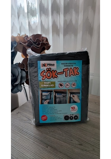 Pratik - Hazır Sineklik 80 X 220 Cm Sök Tak Kapı Sinekliği