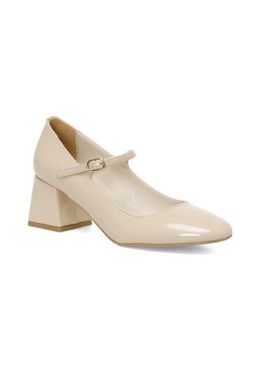 Butigo 24s-400 5fx Krem Kadın Topuklu Ayakkabı 000000000101983205 Bej