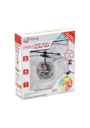 UJ3005 Çift Pervaneli Sensörlü Uçan Top -UJ Toys