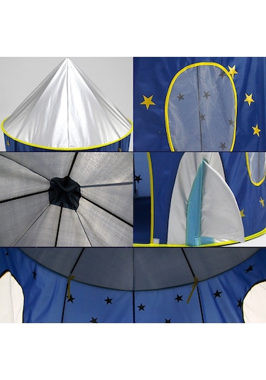 Tomshoo-çocuklar Erkek Çocuklar İçin Çadır Oyun Çadırı Ev Çocuk Yd26209 Mavi