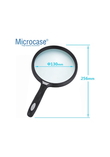 Microcase 130 Mm Çap 2.5 X Büyütme El Tipi Büyüteç - Al2491