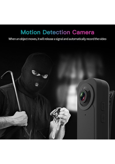 Suofeng Küçük Hd - Gece Görüşlü, Hareket Algılamalı, 1080p Kayıt, Taşınabilir