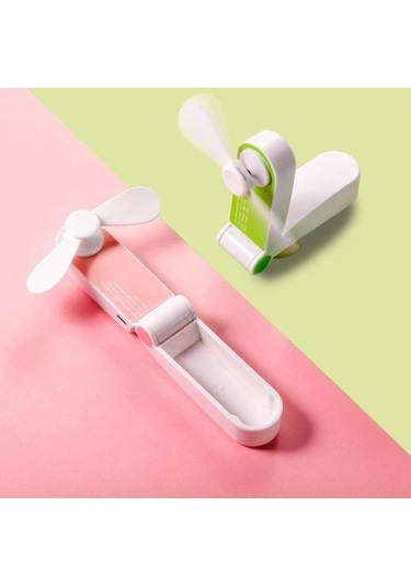 Yingfu El Tipi Mini Elektrikli Vantilatör, Taşınabilir Yeşil, Mini El Tipi Vantilatörler, Taşınabilir Yeşil