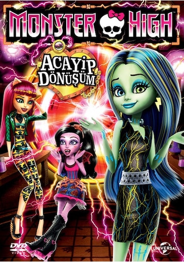 Dvd-Monster High:Freaky Fusion - Monster High:Acayip Dönüşüm