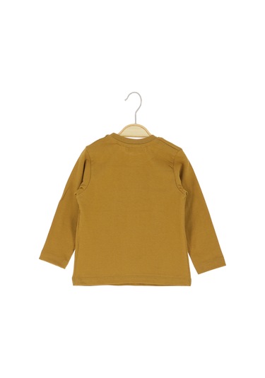 Crassi Erkek Çocuk Sweatshirt Yazılı Kahverengi