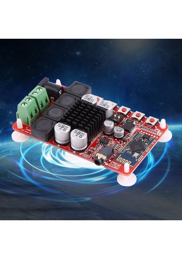 Wezone Tda7492 Bluetooth 4.0 Dijital Güçlendirici Kartı, 2x50w Çift Kanal, Mikrofon Desteği, Csr8635, Ne5532 Ön Vites, 4-8ω Hoparlör Uyumlu