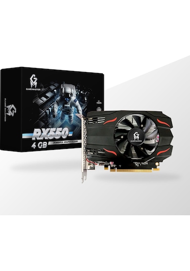 Game Master RX550 GDDR5 4 GB 128 BİT Ekran Kartı