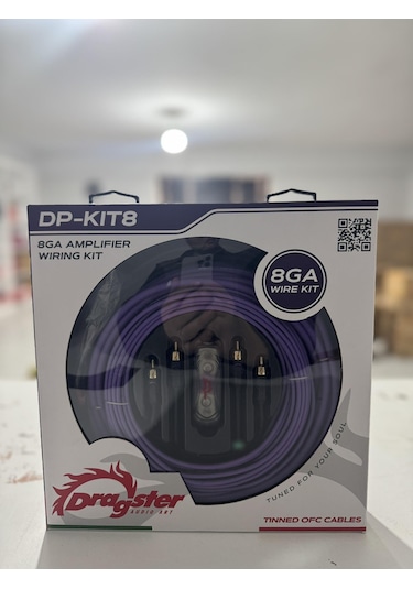 Dragster Dp-kit8 8ga Profesyonel Kablo Kiti