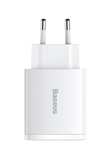 Baseus Compact Qc 30w Duvar Şarj Cıhazı Çıkış :2xusb 1xtype-c Beyaz Ccxj-e02