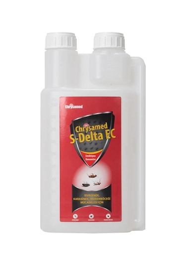 Chrysamed S-Delta EC Haşere İlacı 1 Lt Ölçekli