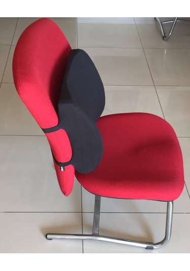 Viscoli Ortopedik Boyun Seyahat Yastığı Kadife Kılıf+Bel Minder