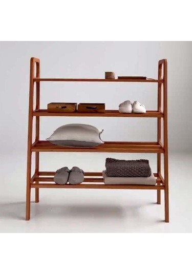 Woodesk Bridge, Ahşap, Ayakkabılık, Kitaplık, Raf Sistemi, Bambu