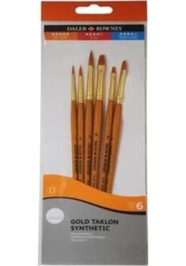 Daler Rowney Simply Gold Taklon Synthetic Fırça Seti Kod 601