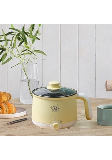 Homyl Elektrikli Sıcak Tencere Taşınabilir 2 Vites Vapursuz