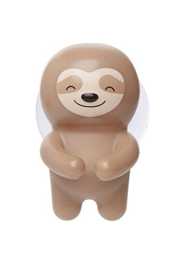 Kikkerland SLOTH Diş Fırçası Kabı Tembel Hayvan Kahverengi