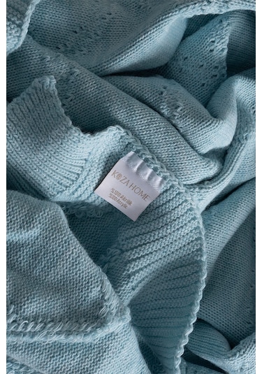 Espuma De Mar Mavi Tek Kişilik Battaniye 160x220 37146 Mavi