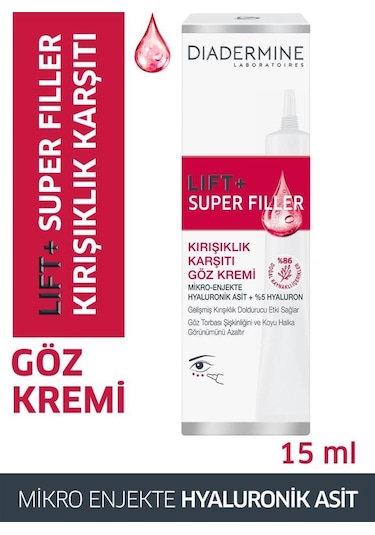 Diadermine Lift+ Super Filler Göz Kremi