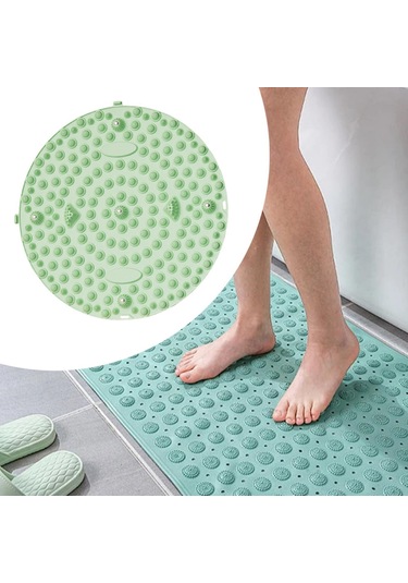 Suntek Ayak Masajı Paspas Taşınabilir Anti Kayma Yeşil Yeşil