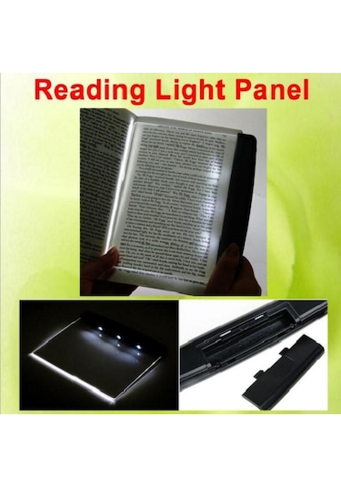 Led Tablet Gece Görüş Okuma Işığı Göz Bakımı Okuma Işığı Öğrenci Gece Okuma Işığı Siyah