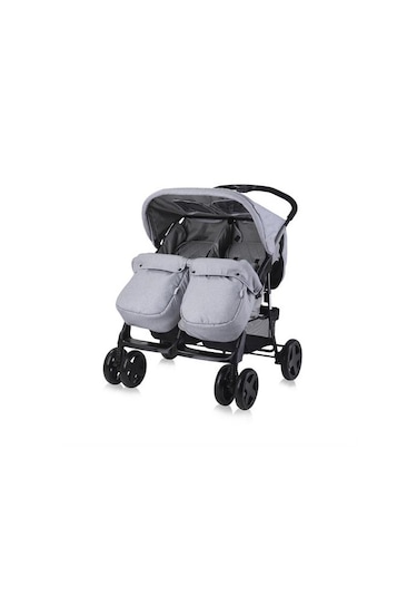 Lorelli Twin İkiz Bebek Arabası Cool Grey