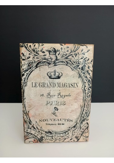 Dekoratif Vintage Saklama Kutusu, Ahşap Mücevher Kutusu, Ev Dekoru