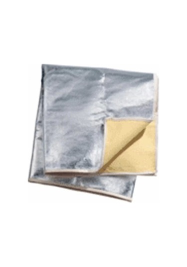 Isıya Dayanıklı Yangın Battaniyesi 160x180cm 160x180 Yanmaz Alüminize Tek Tarafı Alüminyum