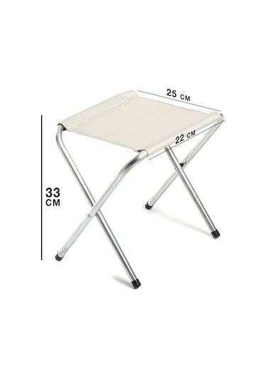 Funky Chairs Katlanabilir Tabure Beyaz