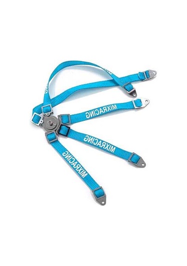 Createtech Wraith Rc Nylon Mavi Kemeri Kayış İçin Emniyet Axial Araçları 205mm - Ub