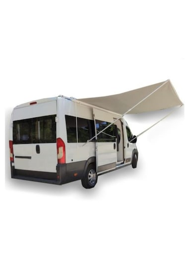 Yatek Karavan Tentesi 3.0 Mt Manuel Tente 2.40 Açılır