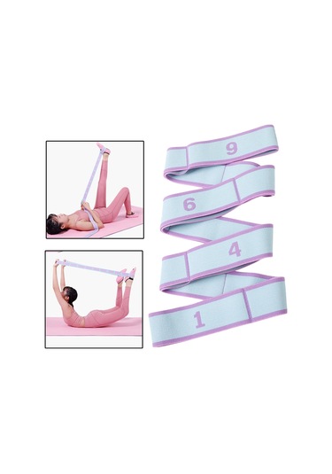 Suntek Esnek Direnç Bandı Esnekliği Artırır Spor Salonu Mavi