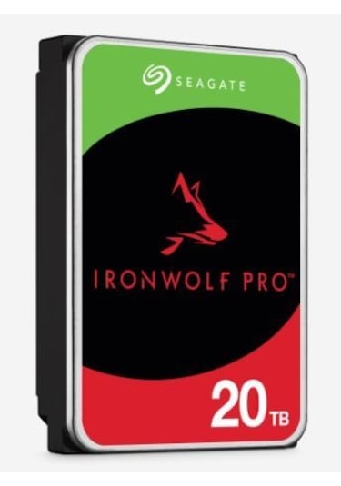 Seagate Ironwolf Pro ST20000NT001 3.5" 20 TB 7200 RPM SATA 3 HDD