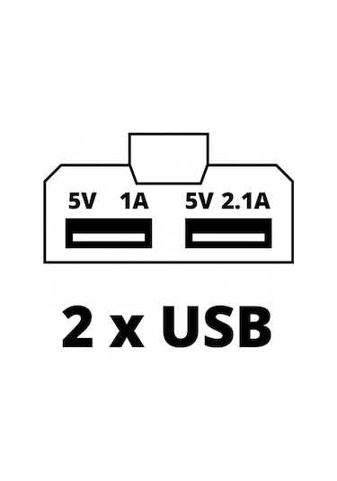 Einhell TC-CP 18 Li USB - Solo Akülü Mobil USB Şarj Cihazı - 4514120