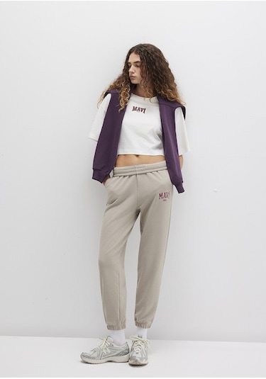 Mavi - Mavi Logo Baskılı Antrasit Eşofman Altı 1010757-70112 Antrasit