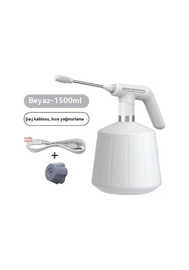 Besthome1 Şarj Edilebilir Otomatik Elektrikli Sulama Kabı, Lucky Star 1 Model, Koyu Renk, Uzun Süreli, Ev Ve Tarla İçin