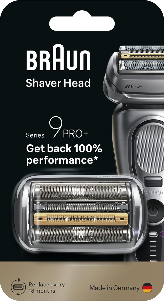 Braun Series 9 Pro+ Elektrikli Tıraş Makinesi Yedek Başlığı, 96m