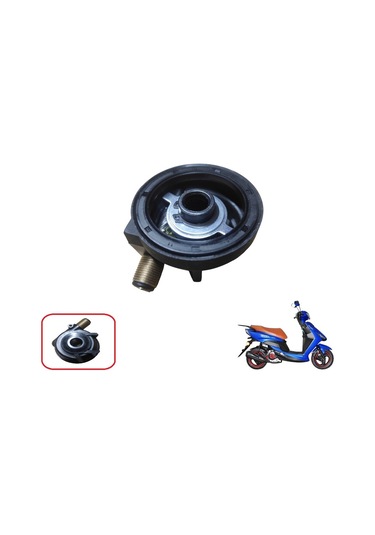 Yuki Casper 50cc Kilometre Sensörü Okuyucu Siyah