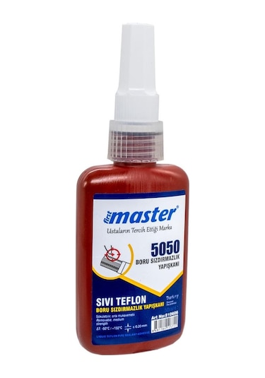 Master 5050 Boru Sızdırmazlık Sıvı Teflon Conta 50 Ml