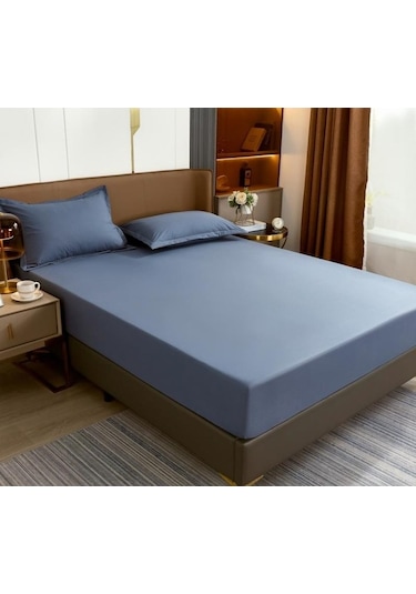 Novahub İdrar Geçirmez Yatak Örtüsü 90x200cm, Su Geçirmez Kaymaz, Nefes Alabilir, Rahat, Yatak Odası İçin Gri Gri