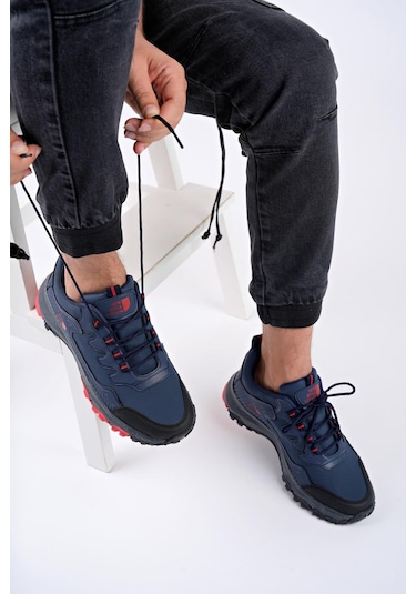 Muggo North Unisex Garantili Trekking Outdoor Ayakkabı Lacivert