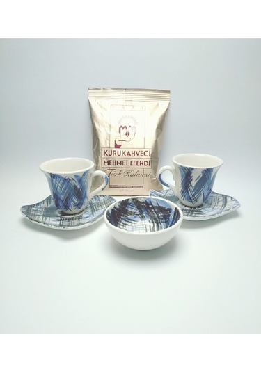 Sermaik 2'li Kahve Fincan Takımı Hediye Seti