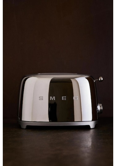 Smeg TSF01 2 Dilim Ekmek Kızartma Makinesi Krom