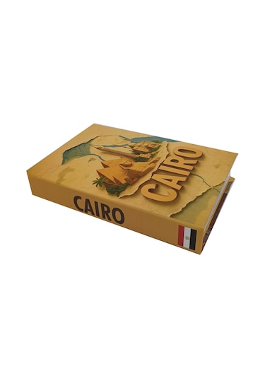 2026 -771 Caıro Dekoratif Kitap Kutusu