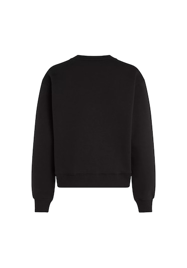 Kadın Mdrn Reg Corp Logo C-nk Swtshrt Sweatshirt - Siyah Black Kadın Mdrn Reg Corp Logo C-nk Swtshrt Sweatshirt - Siyah Black