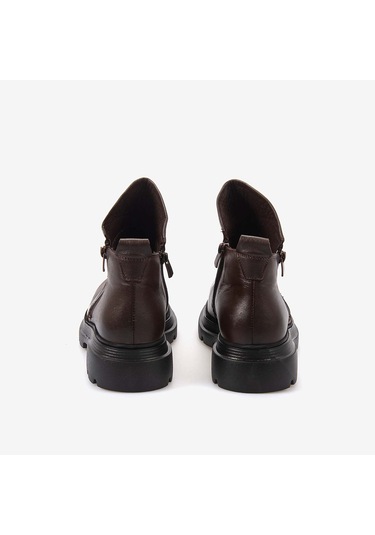 Kemal Tanca Kadın Bot T801 Kahve