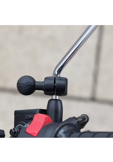 Ayna Ve Gidon Bağlantılı Motosiklet Telefon Tutucu Ve Aksesuar Ap