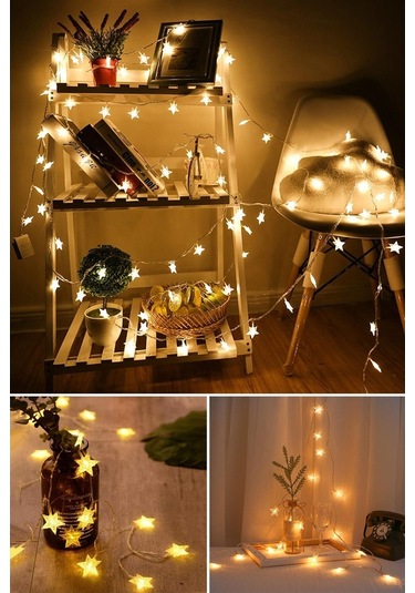 Trendpoint 20 Ledli 3 Metre Şerit Led Sembollü Kablolu Süsleme De